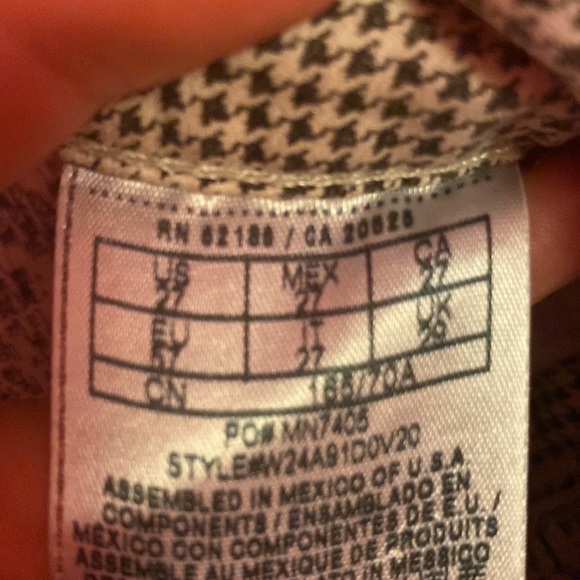 long checker jean/joggers - Picture 2 of 2